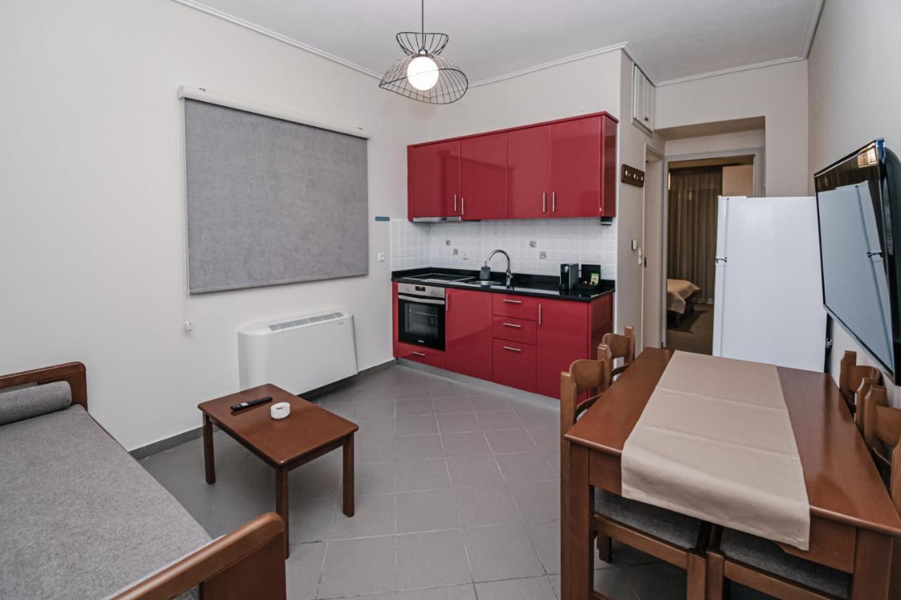كيوبارِسِيا Terra Helios Suites & Studios الغرفة الصورة
